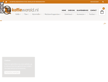 Tablet Screenshot of koffiewereld.nl